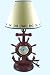 Nautical Theme Clock Lamp
