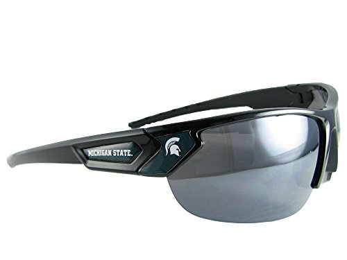 Michigan State Spartans Black Green Mens Womens Sport Sunglasses MSU Gift S12JT