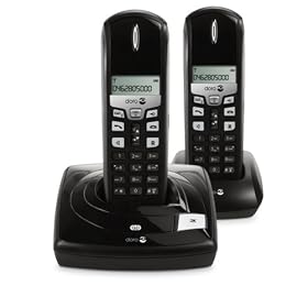 Doro 615R Twin Digital Cordless Telephone With Answer Machine