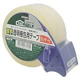 厚手透明梱包用テープ PK-3900 50mm×50m カッター付き J6160の画像