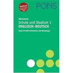 PONS Wörterbuch für Schule und Studium Englisch 1. Englisch - Deutsch