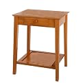 Printer Stand - Honey Pine