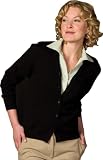 Womens V-Neck Cardigan Sweater