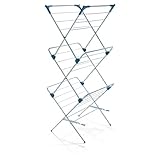 Polder DRY-4064 Deluxe 3-Tier Dryer with Mesh, Argento Silver