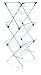 Polder DRY-4064 Deluxe 3-Tier Dryer with Mesh, Argento Silver