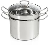 Gourmet Standard Stainless Steel Colander / Pasta Pot Set -PP11026