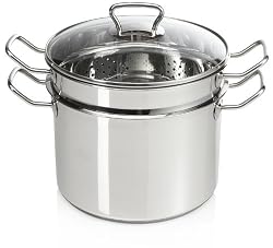 Gourmet Standard Stainless Steel Colander / Pasta Pot Set -PP11026
