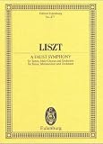 Eine Faust-Sinfonie, Partitur