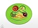 OSABO | Happy Frog Mat - One-piece silicone placemat + plate (Green) - Children Placemats