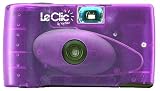 Keystone LeClic 35mm Single Use Camera, Purple