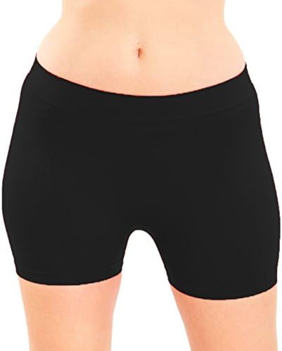 Women's Yoga / Cardio Shorts! Solid Black. Onesize.