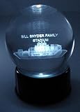 Kansas State University Wildcats Lighted Etched Globe