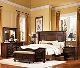 Wynwood 1749-Bedroom-2-Q-N-Set Windsor Manor Mansion Bedroom Set,