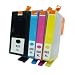 HP Remanufactured Combo Set of 920xl Ink Cartridges: One of Each Black, Cyan, Magenta and Yellow