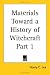 Book Materials Toward a History of Witchcraft, Part 1