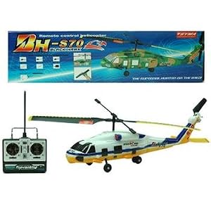 Black Helicopter Bh S70 Remote Control