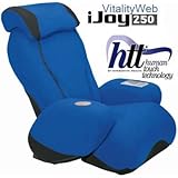 iJoy 250 Human Touch Massage Chair Recliner BLUE