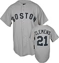 Roger Clemens Majestic Cooperstown Throwback Boston Red Sox Jersey