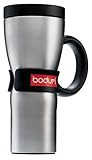 Bodum 16-Ounce Stainless-Steel Travel Mug with Handle
