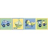 Tiny Transportation Wall Border- 5 yards