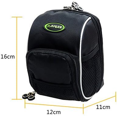 quan FJQXZ 600D Polyester Multifunctional Black Front Bag