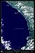 Dominical, Costa Rica Satellite Print, 24x36