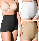 ToBeInStyle Magical Effect Shapewear Long Brief Firm Control Panty BoyShorts Cincher Girdle