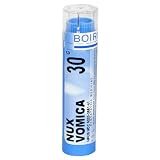 Boiron Homeopathic Medicine Nux Vomica, 30C Pellets, 80-Count Tubes (Pack of 5)