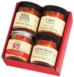 Mini Gift Box - Grill&amp;Broil (Red)(4 Jar)(Pack of 2)