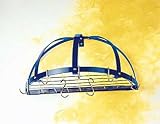 Half Dome Pot Rack With Grid-Chili Red