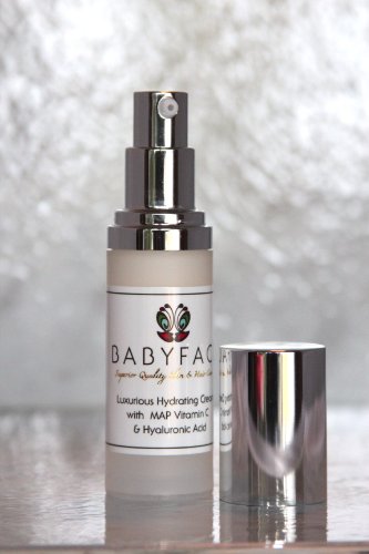 Babyface Luxurious Hydrating Creme Daytime Moisturizer w/ MAP Vitamin C & Hyaluronic Acid 1oz