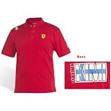 Ferrari Kimi Raikkonen Flag Polo Red (Large)