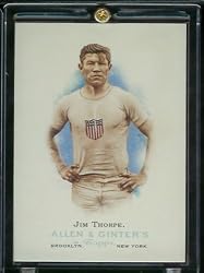 2006 Topps Allen & Ginter #314 Jim Thorpe Baseball Card - Shipped In Protective Screwdown Case!!