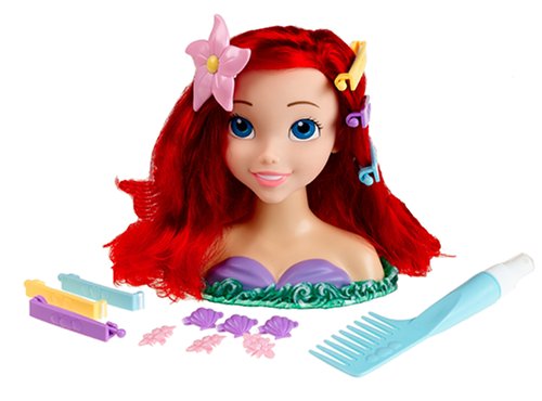 Childrens Toyshop  Toys : Disney Stylin Fun Ariel - Crazy Curls