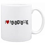 New  Polocrosse I Love Polocrosse Urban Style  Mug Sports
