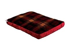COLEMAN PET MED RECT DOG BED 26x34 RED PLAID