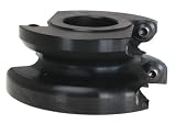 Freud DE-1000 Insert Knife One Piece Door Edge Profile Shaper Cutter Head, 1-1/4 Bore