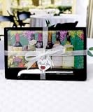 WINE CHEESEBOARD WITH KNIFE - WINE DESIGN GLASS CHEESEBOARD WITH KNIFE - cheese board, Quantity of 6 pc,