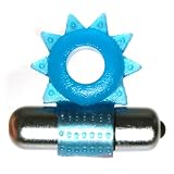 Wireless Vibrating Male Penis Ring Erection Aid Blue