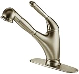 La Toscana DVPW576 DaVinci Pull-Out Spray Kitchen Faucet, Brushed Nickel
