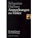 Anmerkungen zu Hitler