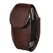 Sport Case Leather Phone Holster - Small / Brown
