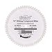 Freud TK606 Avanti 10 60 Tooth ATB 5/8 Arbor Thin Kerf Sliding Compound Miter Saw Blade