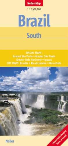 City Travel Guides Discounted  Books : Brazil South Nelles Map (Nelles Maps) (Nelles Maps)