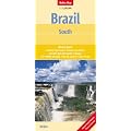 Nelles Map Brazil : South (Landkarte) 1 : 2 500 000. Special Maps: Around S�o Paulo, Greater S�o Paulo, Greater Belo Horizonte, Igua�u, City Maps: Bras�lia, Rio de Janeiro, Ouro Preto