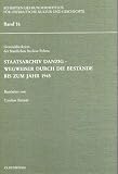 Revue Oldenbourg  / Staatsarchiv Danzig - Wegweiser durch die Bestände bis zum Jahr 1945 - Archivum Panstwowe w Gdansku - Przewodnik po zasob