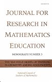 The Van Hiele Model of Thinking in Geometry Among Adolescents