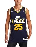 NBA Men's Utah Jazz Al Jefferson Revolution 30 Road Swingman Jersey (Navy, XX-Large)