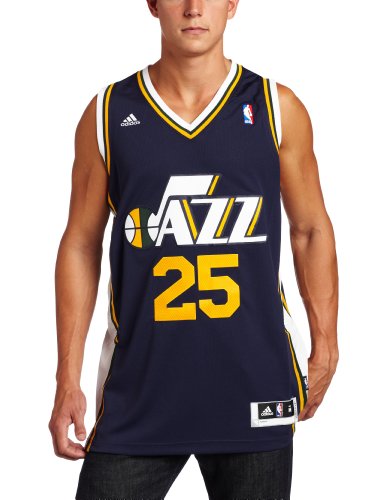 NBA Utah Jazz Al Jefferson Road Swingman Jersey Navy