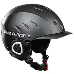 Black Canyon Freeride Skihelm, schwarz